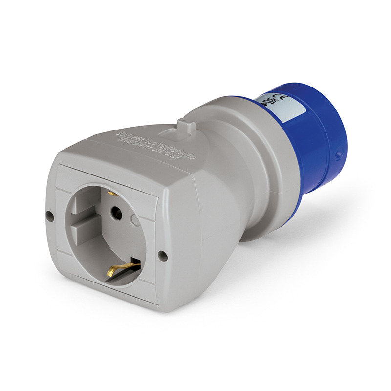 Adapter iz CEE 2P +T 16A + šuko