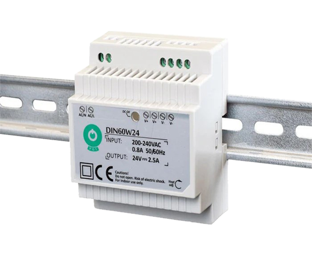 LED napajalnik DIN 24 V, 60 W, IP20