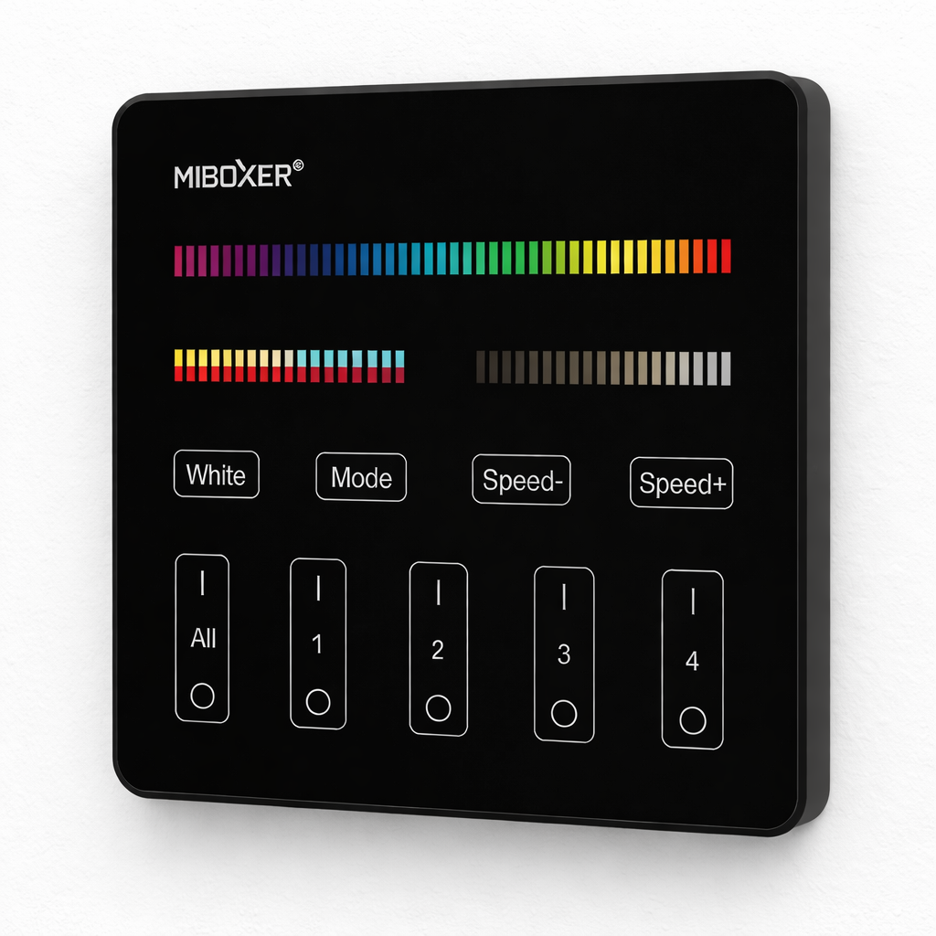 Stenski brezžični upravljalnik T3 RGBW